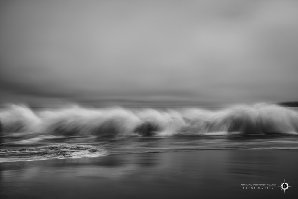 Top Image #2 - Blurry Day at Drake's Bay. ICM motion blur of the waves at Drake's Bay, Point Reyes, California.